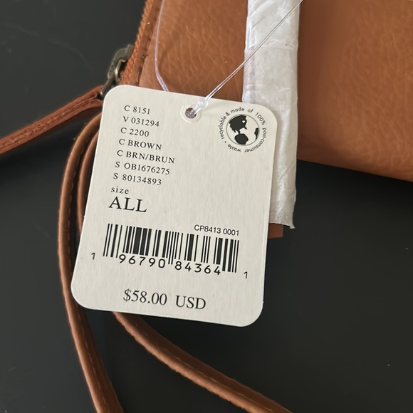 NWT Free People Distressed Vegan Wallet - Picture 5 of 7